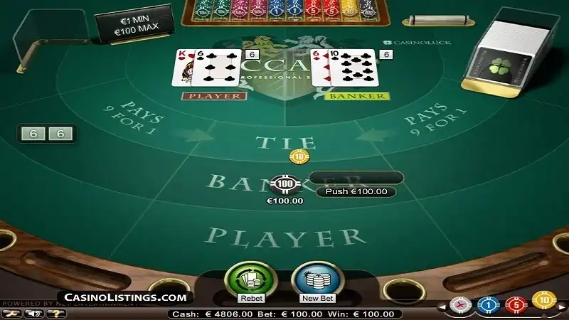 bai baccarat 2 Hãy tìm hiểu về cách chia bài trước khi tham gia cá cược